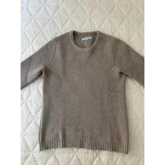 Outerknown Eastbank Crewneck Sweater Organic Cotton & Wool Size M - Picture 2 of 6